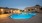 pool at night