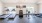 gym with treadmills